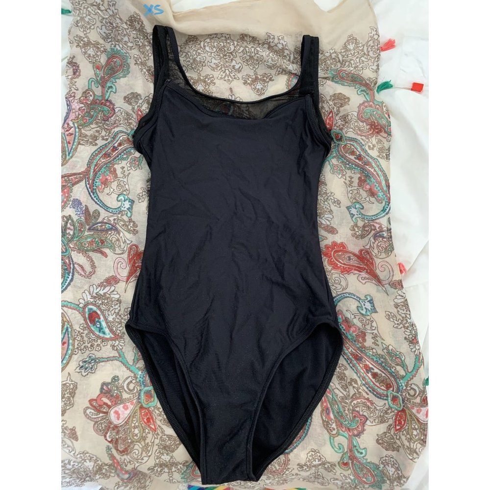 Black Mesh Tank Kyara Wear Moi Leotard
